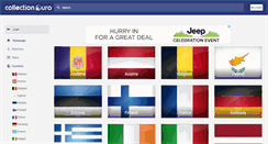 Desktop Screenshot of collectioneuro.com